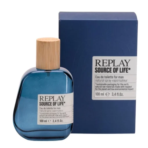 Replay Source Of Life Man Edt 100ml Discount
