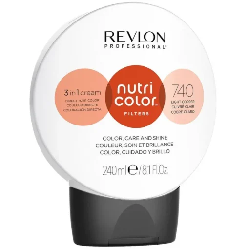 Revlon Nutri Color 740 Light Copper 240ml Fashion