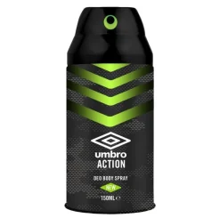 Umbro Action Deo Body Spray 150ml Outlet