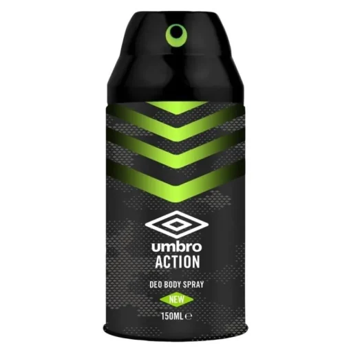 Umbro Action Deo Body Spray 150ml Outlet