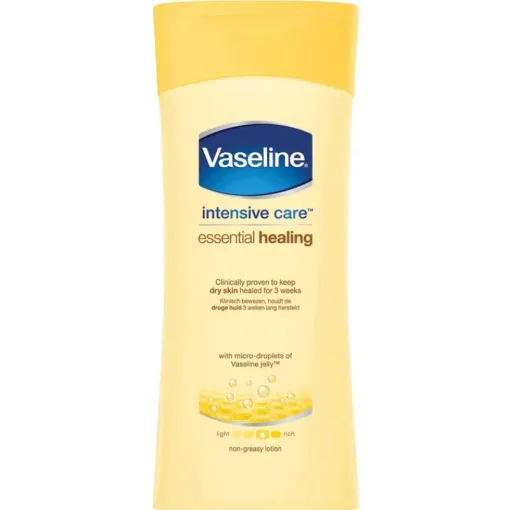 Vaseline Intensive Care Essential Healing Body Lotion 200ml Clearance