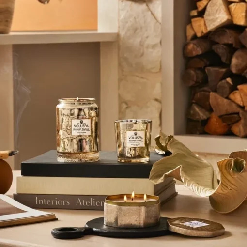 Voluspa Classic Boxed Candle Blond Tabac 255g Fashion