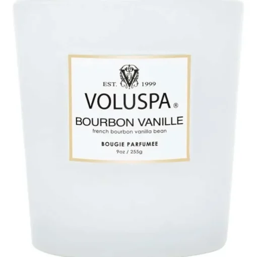 Voluspa Classic Boxed Candle Bourbon Vanille 255g New