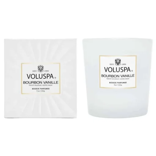 Voluspa Classic Boxed Candle Bourbon Vanille 255g New