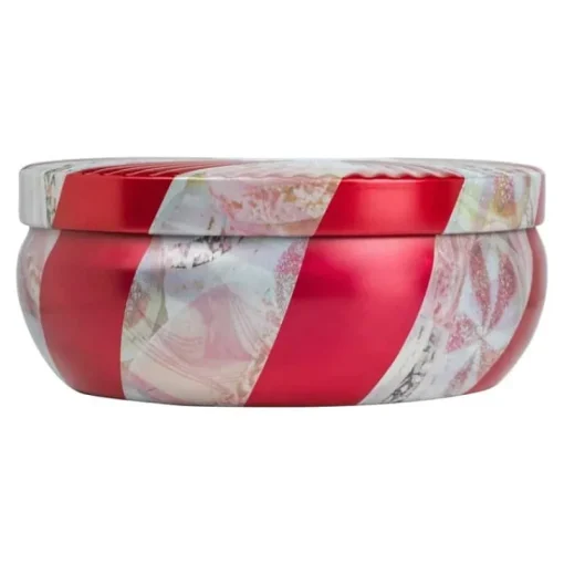 Voluspa Crushed Candy Cane 3-wick Tin Candle Best