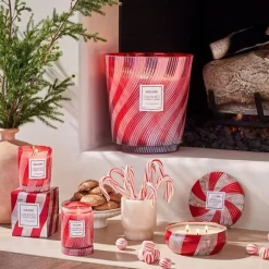Voluspa Crushed Candy Cane 3-wick Tin Candle Best