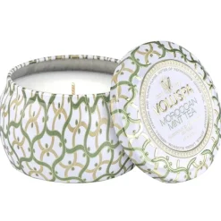 Voluspa Decorative Tin Candle Moroccan Mint Tea 113g Discount