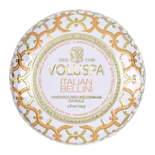 Voluspa Decorative Tin Candle Italian Bellini 113g Best
