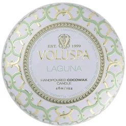 Voluspa Decorative Tin Candle Laguna 113g Fashion