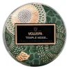 Voluspa Mini Decorative Tin Candle Temple Moss 113g Clearance