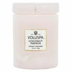 Voluspa Mini Large Glass Jar Coconut Papaya 156g Sale