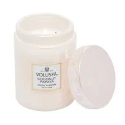 Voluspa Mini Large Glass Jar Coconut Papaya 156g Sale