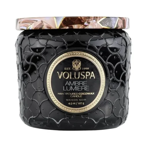 Voluspa Petite Jar Ambre Lumiere 127g New