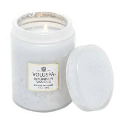 Voluspa Small Glass Jar Bourbon Vanille 156g Fashion