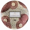 Voluspa 3-Wick Candle Decorative Tin Gilt Pomander & Hinoki 340g Discount