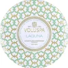 Voluspa 3-Wick Candle Decorative Tin Laguna 340g Outlet