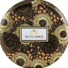 Voluspa 3-Wick Candle Decorative Tin Baltic Amber 340g Clearance
