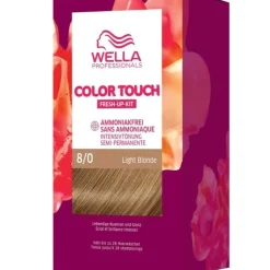WELLA Color Touch Pure Naturals 8/0 Light Blonde Best