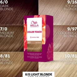 WELLA Color Touch Pure Naturals 8/0 Light Blonde Best