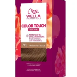 WELLA Color Touch Rich Naturals 7/1 Medium Ash Blonde New