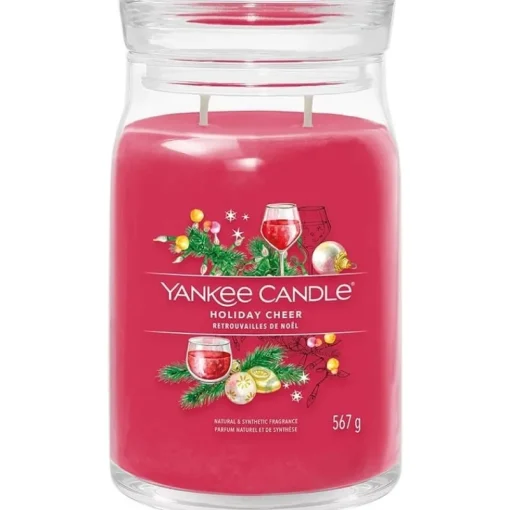 Yankee Candle Signature Large Jar Holiday Cheer 567g Discount