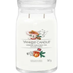Yankee Candle Signature Large Jar London Christmas Tea 567g New