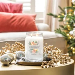 Yankee Candle Signature Large Jar White Spruce & Grapefruit 567g Best